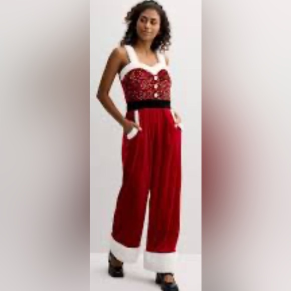 Pants - Santa jumpsuit    Juniors size Medium